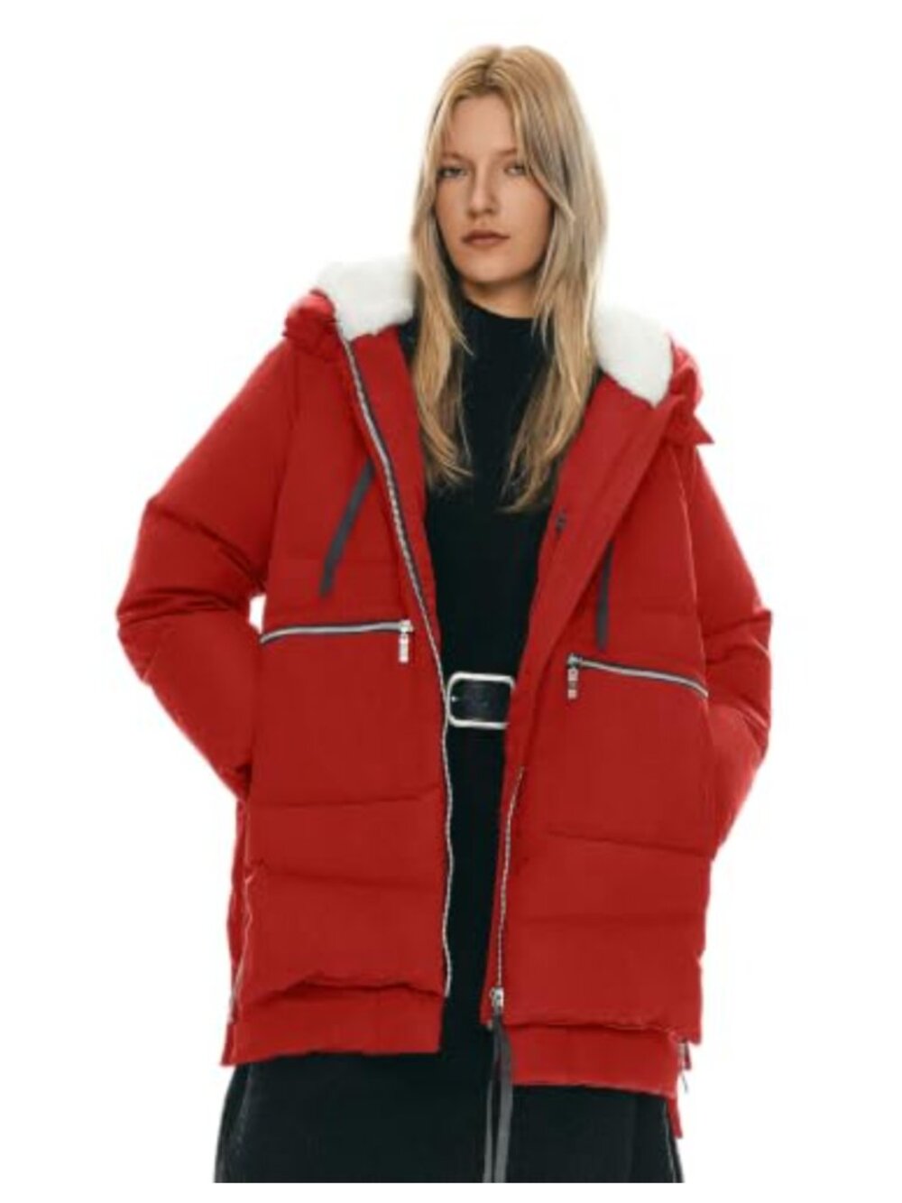 Orolay Thickened Down Jacket 90% Duck Down Water Repellent Winter Coat